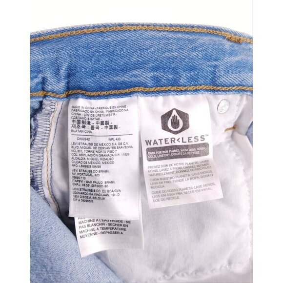 Levi's High Loose Taper Jeans Size 26 Way Out Tencel NWT $118 - Picture 14 of 16